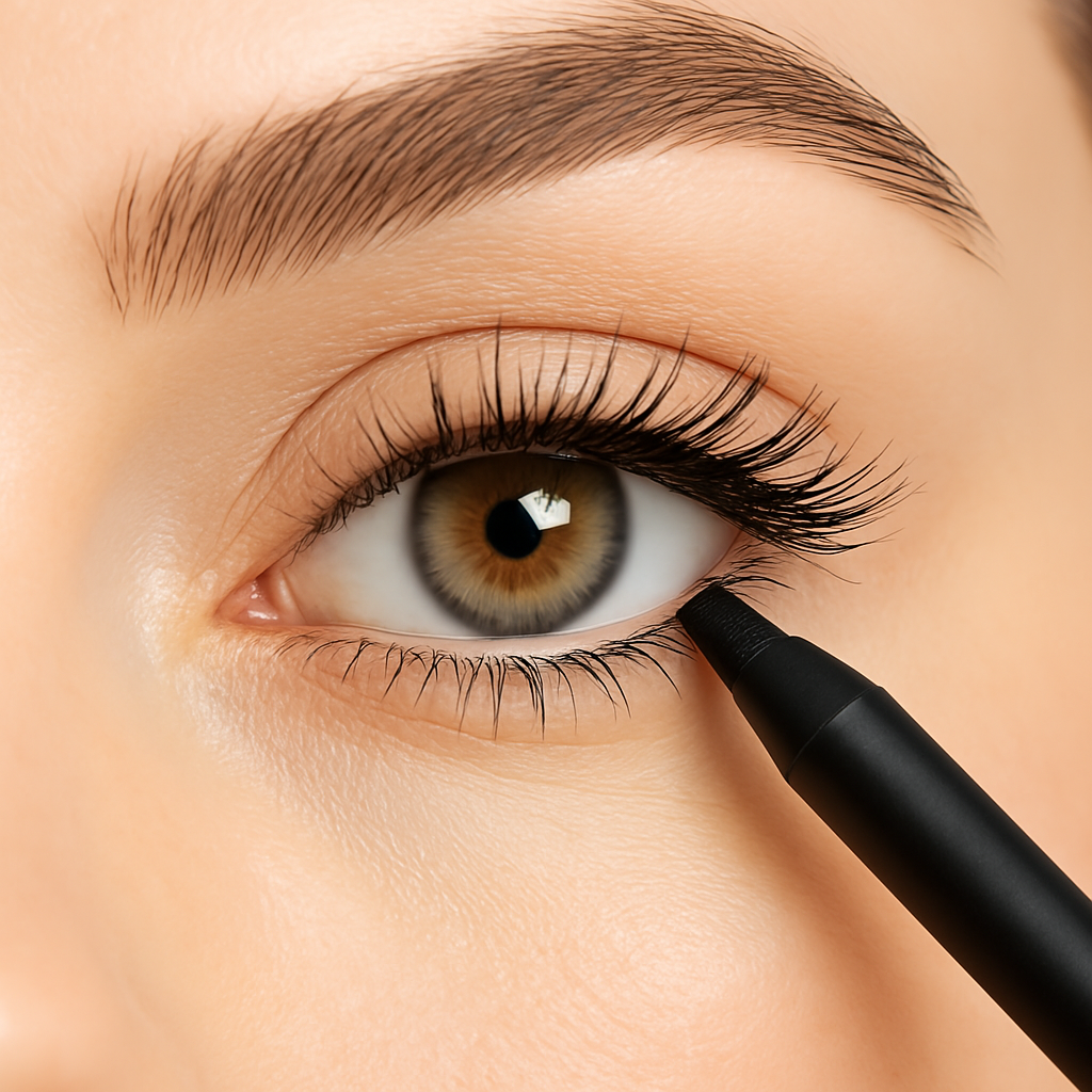 Tightlining for Lash Lift Illusion