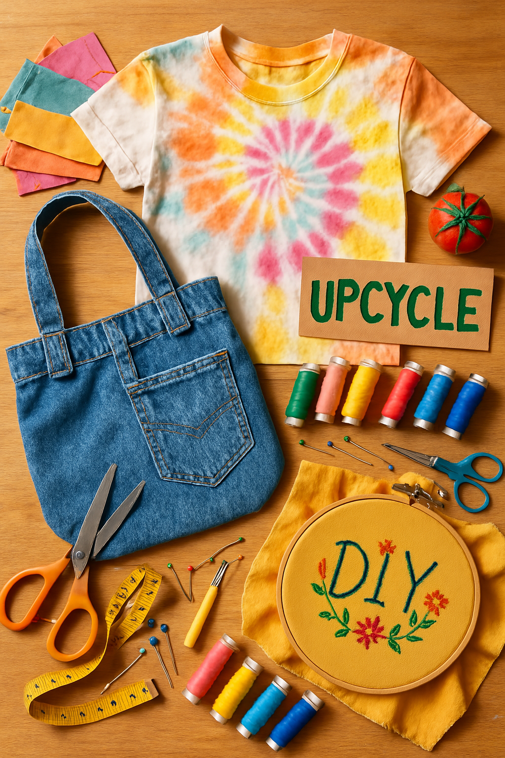 Upcycling and DIY fashion